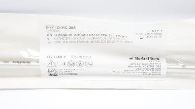 Teleflex DTRC-28S Thoracic Trocar Cath. Soft 28Fr (x)
